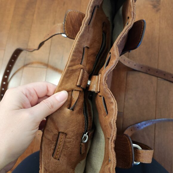 Miu Miu brown leather shoulder bag - Picture 9 of 15